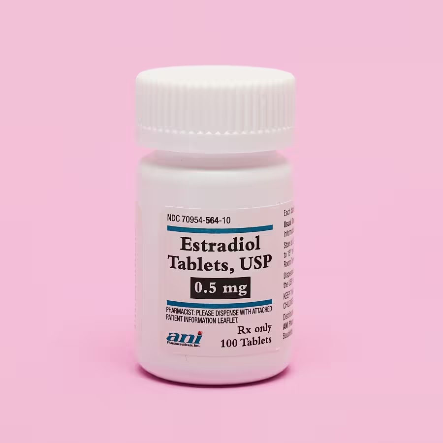 Estradiol (tablets, cream, patches)