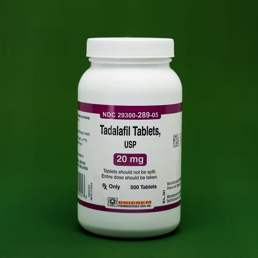 Tadalafil (Generic for: Cialis)