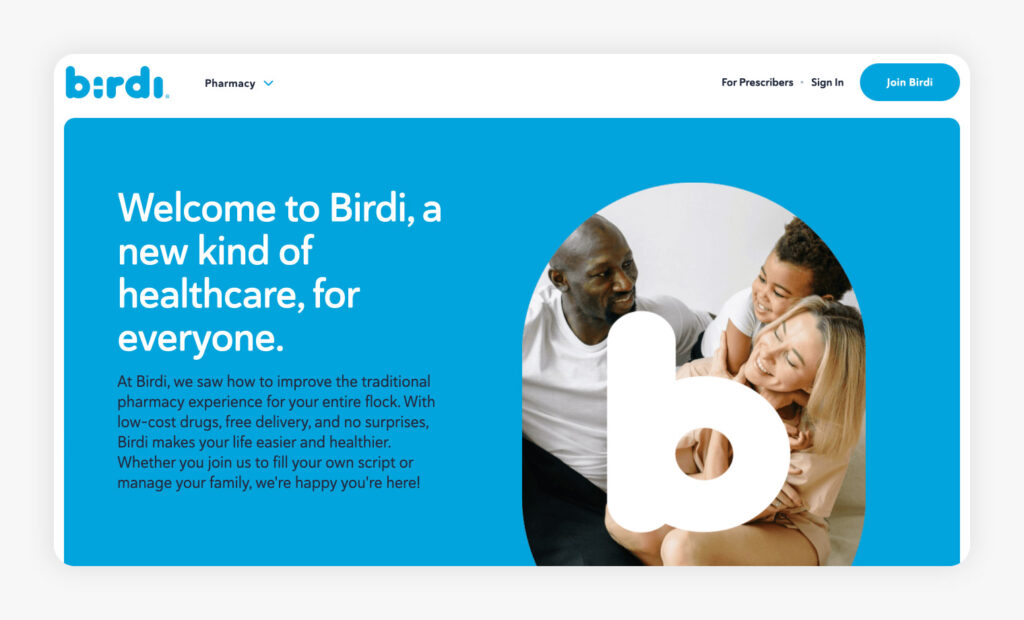 Birdi screenshot.