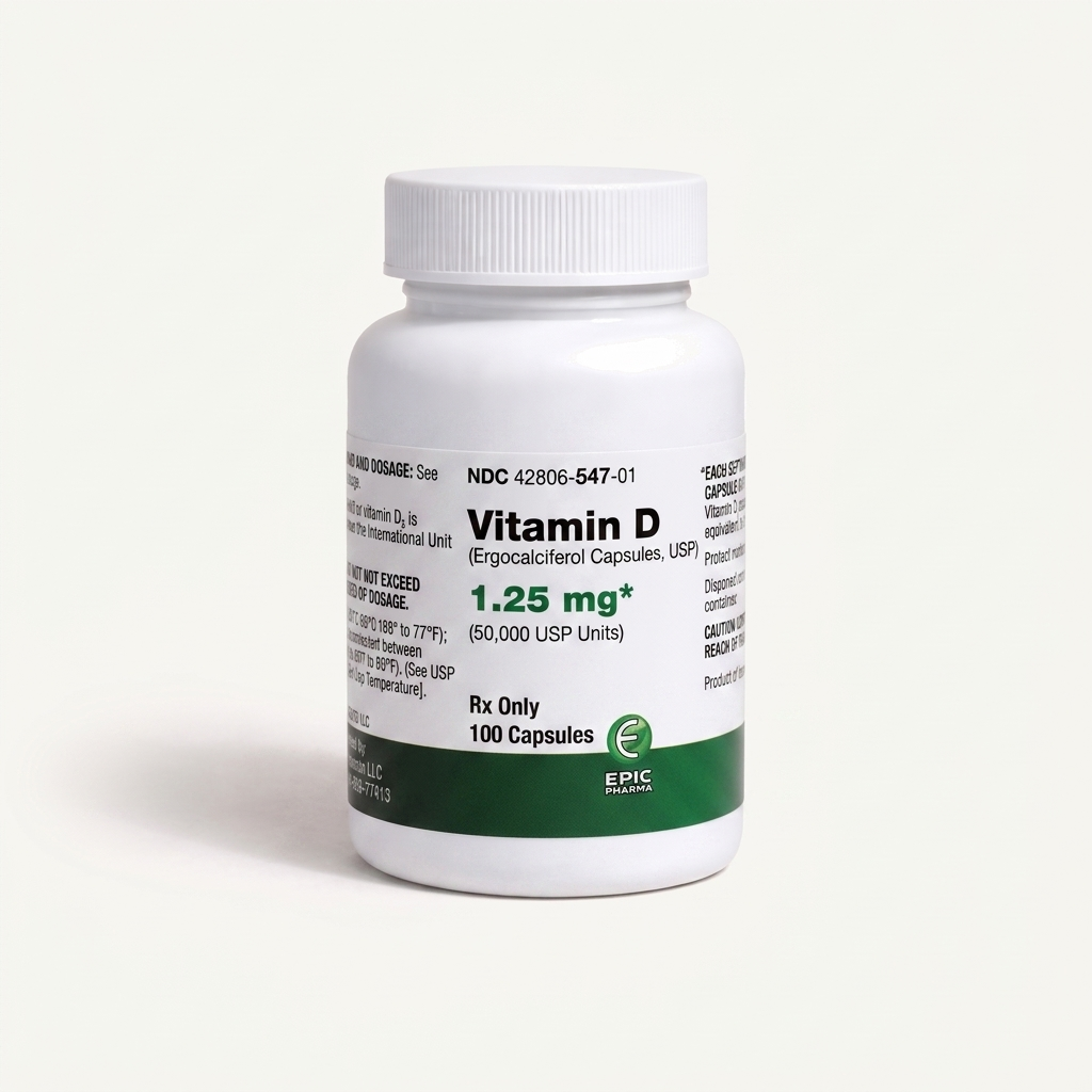 Ergocalciferol (Vitamin D2) Capsules