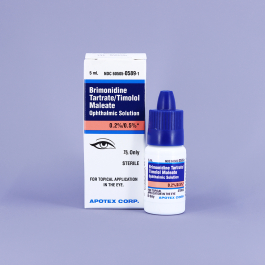 Brimonidine-Timolol Eye Drops