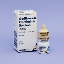 Gatifloxacin Eye Drops
