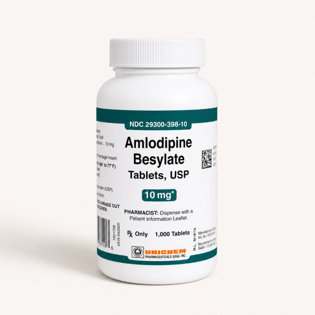 Amlodipine - 10MG - 90 Tablets