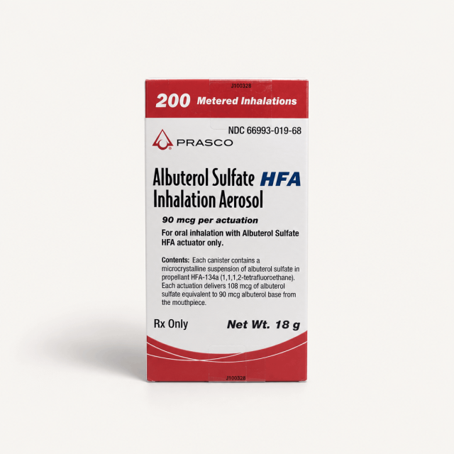 Albuterol HFA (Generic Ventolin)