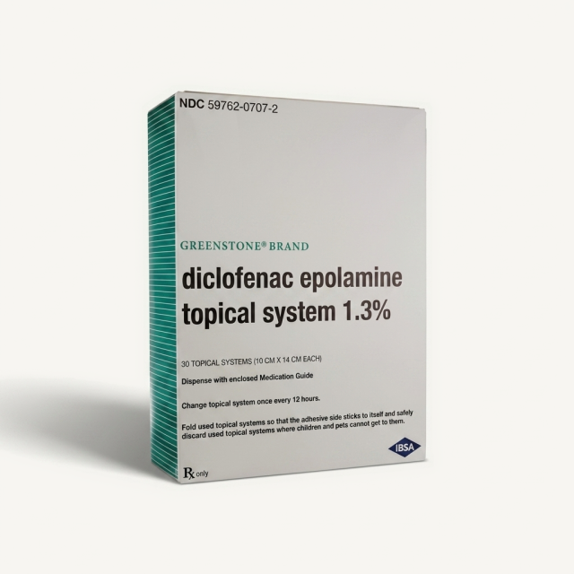 Diclofenac Epolamine Patches