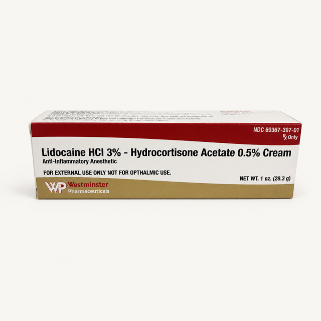 Lidocaine-Hydrocortisone Cream