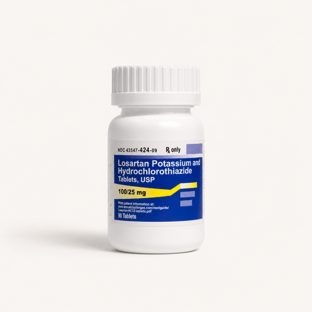 Losartan - 100MG - 30 Tablets