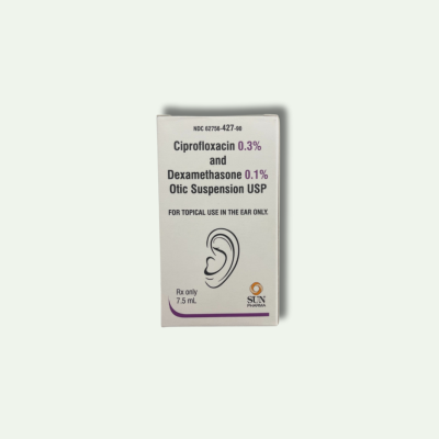 Ciprofloxacin & Dexamethasone Ear Drops