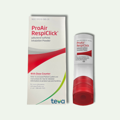 ProAir Respiclick (Albuterol Sulfate Inhaler)