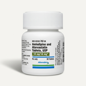 Amlodipine/Atorvastatin Tablets-10 MG / 10 MG Tablets-30 Tablets