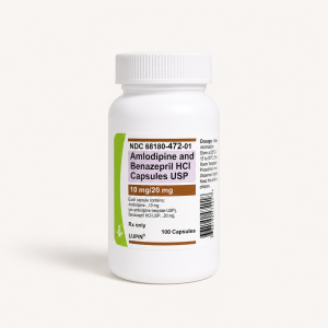 Amlodipine/Benazepril Capsules-10 MG / 20 MG Capsules-30 Capsules