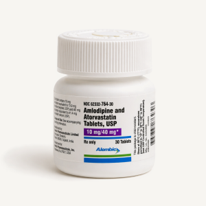 Amlodipine/Atorvastatin Tablets-10 MG / 40 MG Tablets-30 Tablets