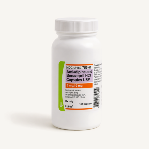 Amlodipine/Benazepril Capsules-5 MG / 10 MG Capsules-30 Capsules