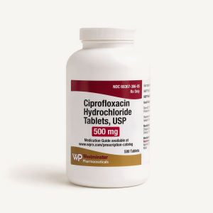 Ciprofloxacin - 500MG - 18 Tablets (9 Days)
