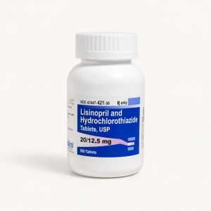 Lisinopril/Hydrochlorothiazide Tablets - 20MG - 30 Tablets