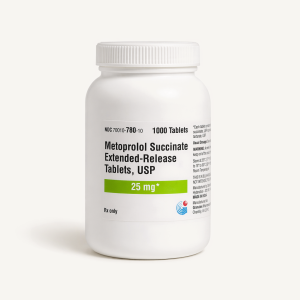 Metoprolol Succinate ER - 25MG - 90 Tablets