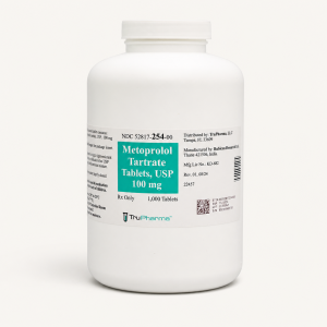 Metoprolol Tartrate - 100MG - 60 Tablets