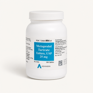 Metoprolol Tartrate - 25MG - 180 Tablets