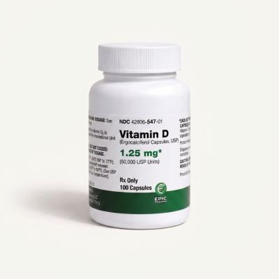 Ergocalciferol (Vitamin D2) Capsules