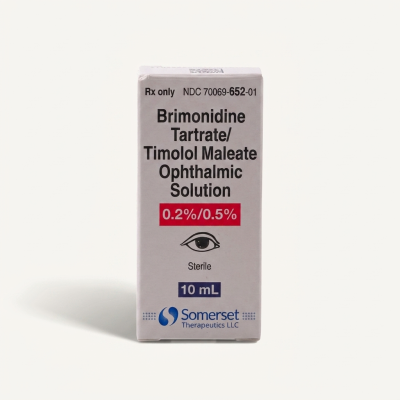 Brimonidine-Timolol Eye Drops