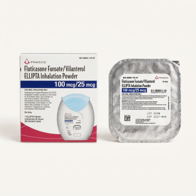 Fluticasone Furoate and Vilanterol Ellipta Inhaler