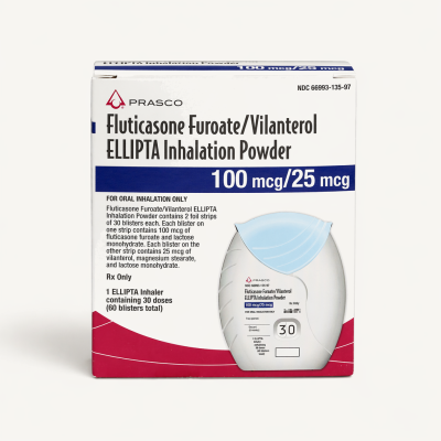 Fluticasone Furoate and Vilanterol Ellipta Inhaler