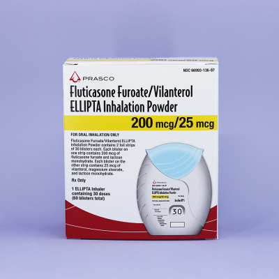 Fluticasone Furoate and Vilanterol Ellipta Inhaler