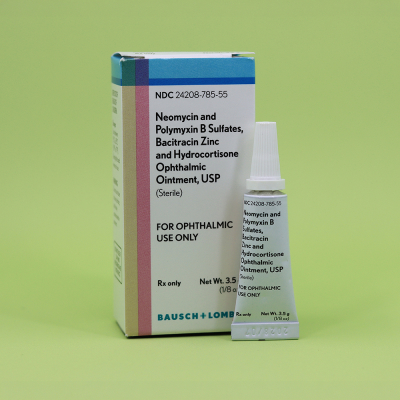 Neomycin/Polymyxin B/Bacitracin/Hydrocortisone Eye Ointment