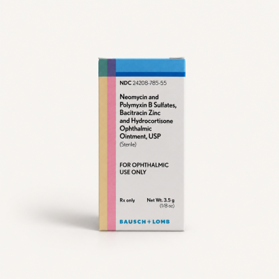 Neomycin/Polymyxin B/Bacitracin/Hydrocortisone Eye Ointment