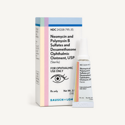 Neomycin/Polymyxin B/Bacitracin/Hydrocortisone Eye Ointment