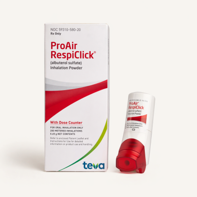 ProAir Respiclick® (Albuterol Sulfate Inhaler)