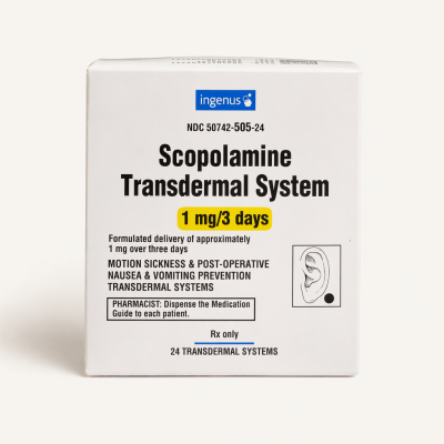 Scopolamine Patch