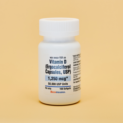 Ergocalciferol (Vitamin D2) Capsules
