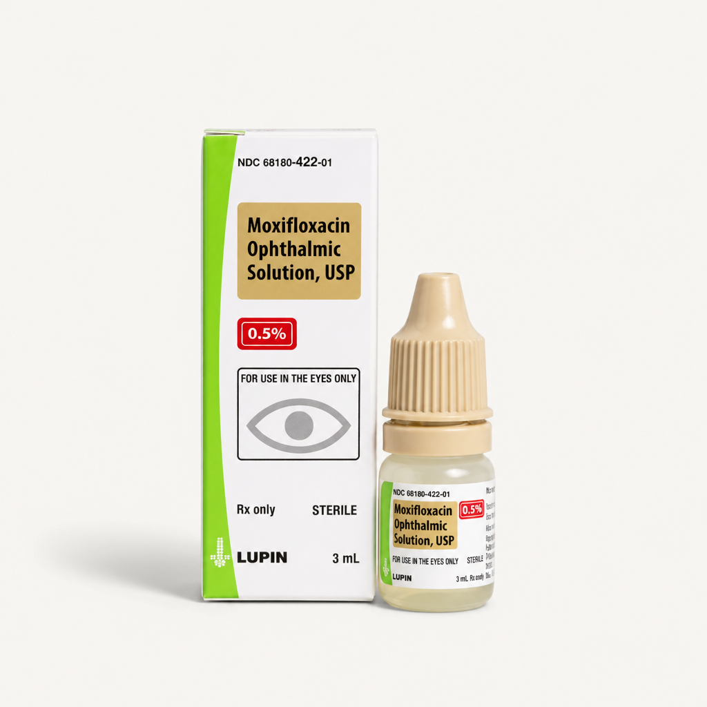 Moxifloxacin Eye Drops