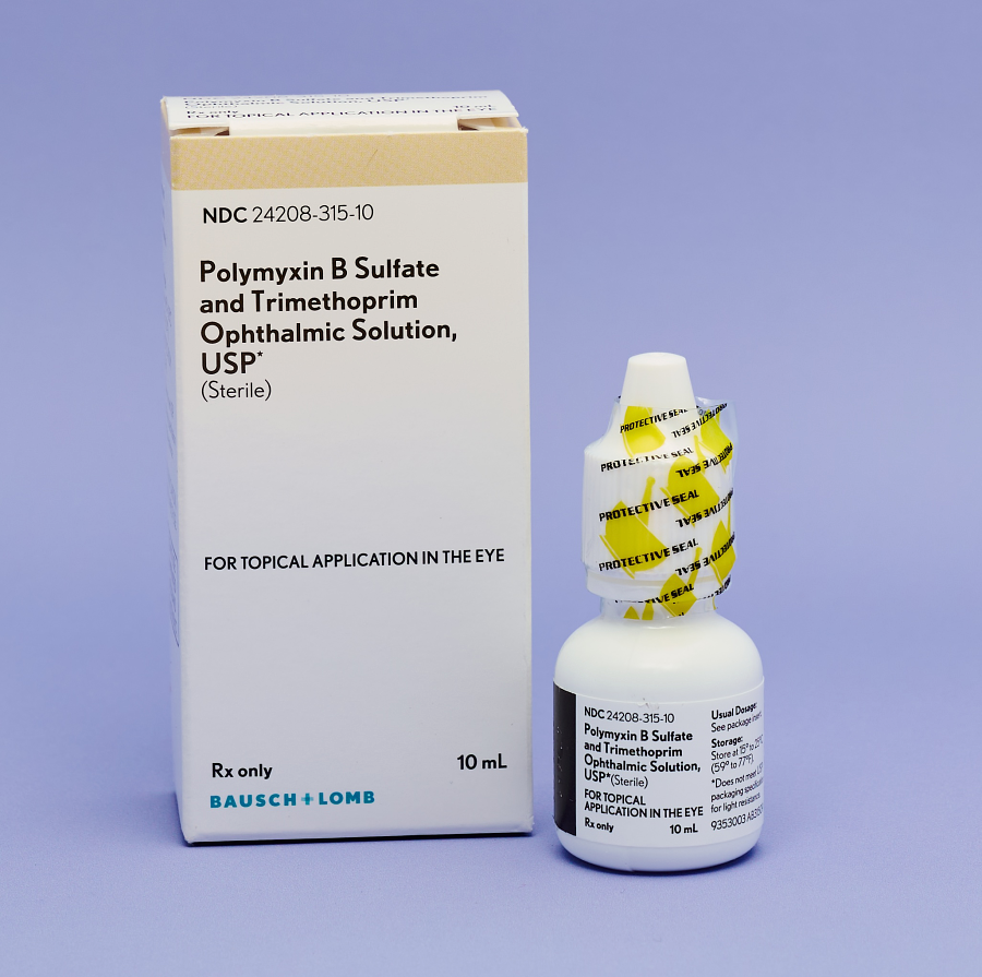 Polymyxin B and Trimethoprim