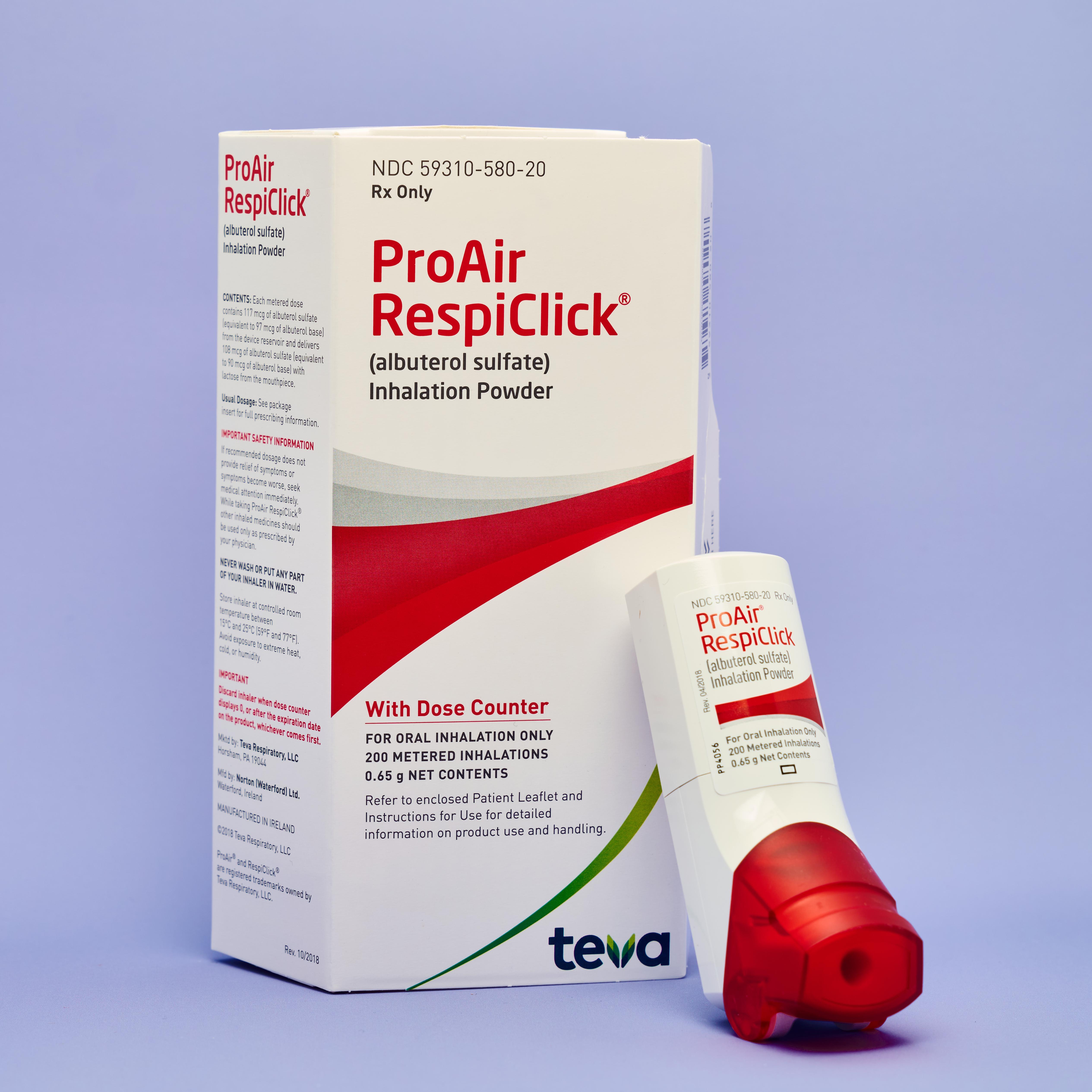 ProAir Respiclick® (Albuterol Sulfate Inhaler)