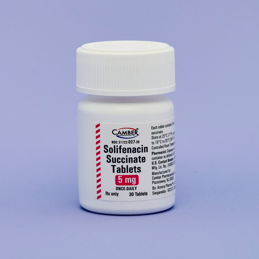 Solifenacin - 5MG - 30 Tablets