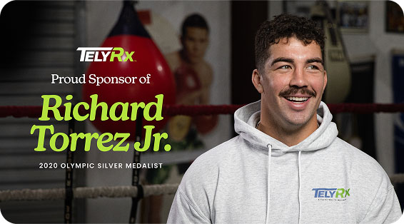 TelyRx - Proud Sponsor of Richard Torrez Jr. 2024 Olympic Silver Medalist