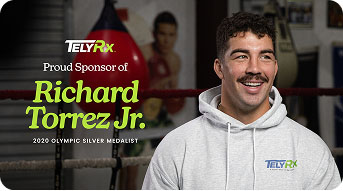 TelyRx - Proud Sponsor of Richard Torrez Jr. 2024 Olympic Silver Medalist